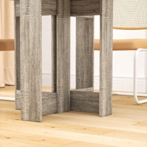 Homcom Folding Dining Table Grey