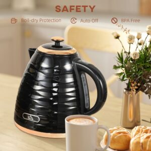 Homcom Electric Kettle 1.7L 3kW Swivel