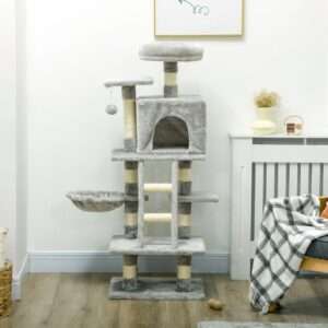 PawHut 132cm Multi-Activity Cat Tree