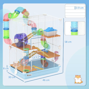 Pawhut 5 Tier Hamster Cage Pawhut 5 Tier Hamster Cage