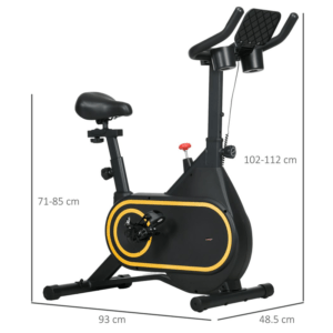 Sportnow Exercise Bike w/ LCD Display