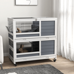 PawHut Indoor Rabbit Hutch