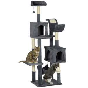 PawHut 177cm Cat Tree for Indoor Cats