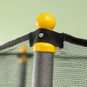 Homcom 4.6FT/75" Kids Trampoline w/ Enclosure