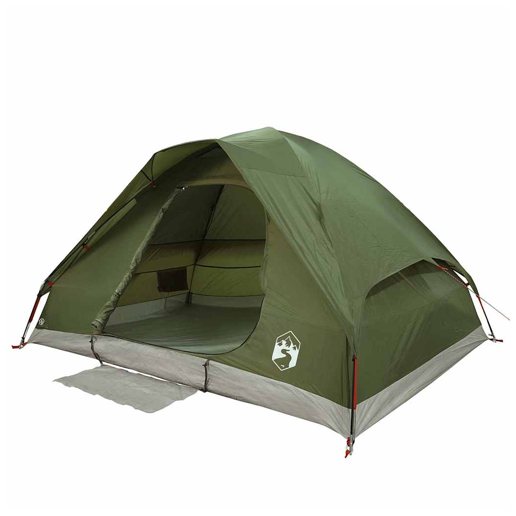 vidaXL Camping Tent Dome 2 Person Olive Green vidaXL Camping Tent Dome 2 Person Olive Green