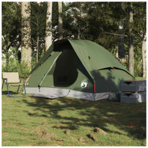 vidaXL Camping Tent Dome 2 Person Olive Green vidaXL Camping Tent Dome 2 Person Olive Green