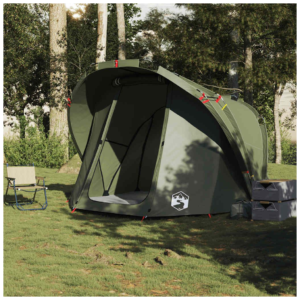 vidaXL 4-Person Fishing Tent Green