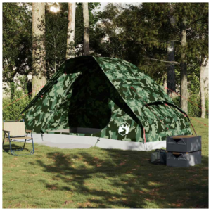 vidaXL 6-Person Dome Tent Camouflage