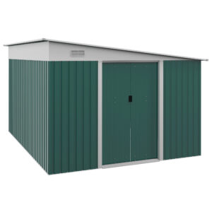 Outsunny Steel Storage Shed 11.3x9.2ft