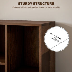 Homcom Bookcase Cabinet Home or Office