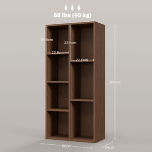 Homcom Bookcase Cabinet Home or Office