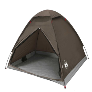 vidaXL Camping Tent Dome 2 Person Brown vidaXL Camping Tent Dome 2 Person Brown