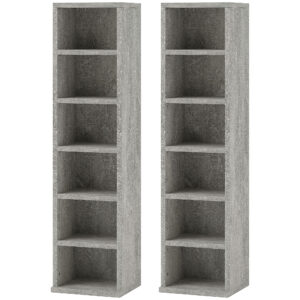 Homcom 2 CD Storage Units