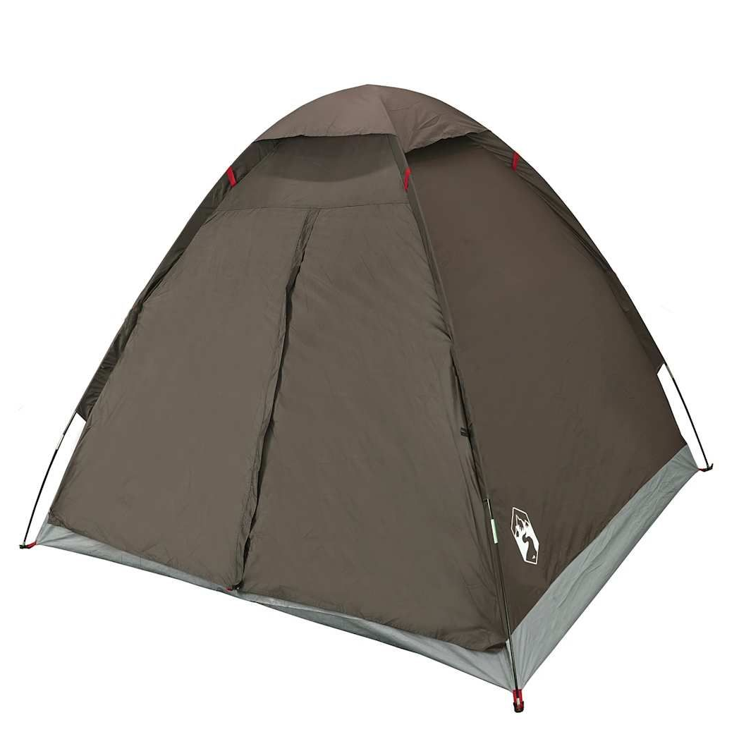 vidaXL Camping Tent Dome 2 Person Brown vidaXL Camping Tent Dome 2 Person Brown