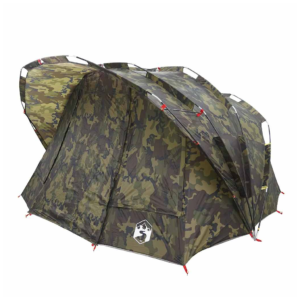 vidaXL 5-Person Fishing Tent Camouflage