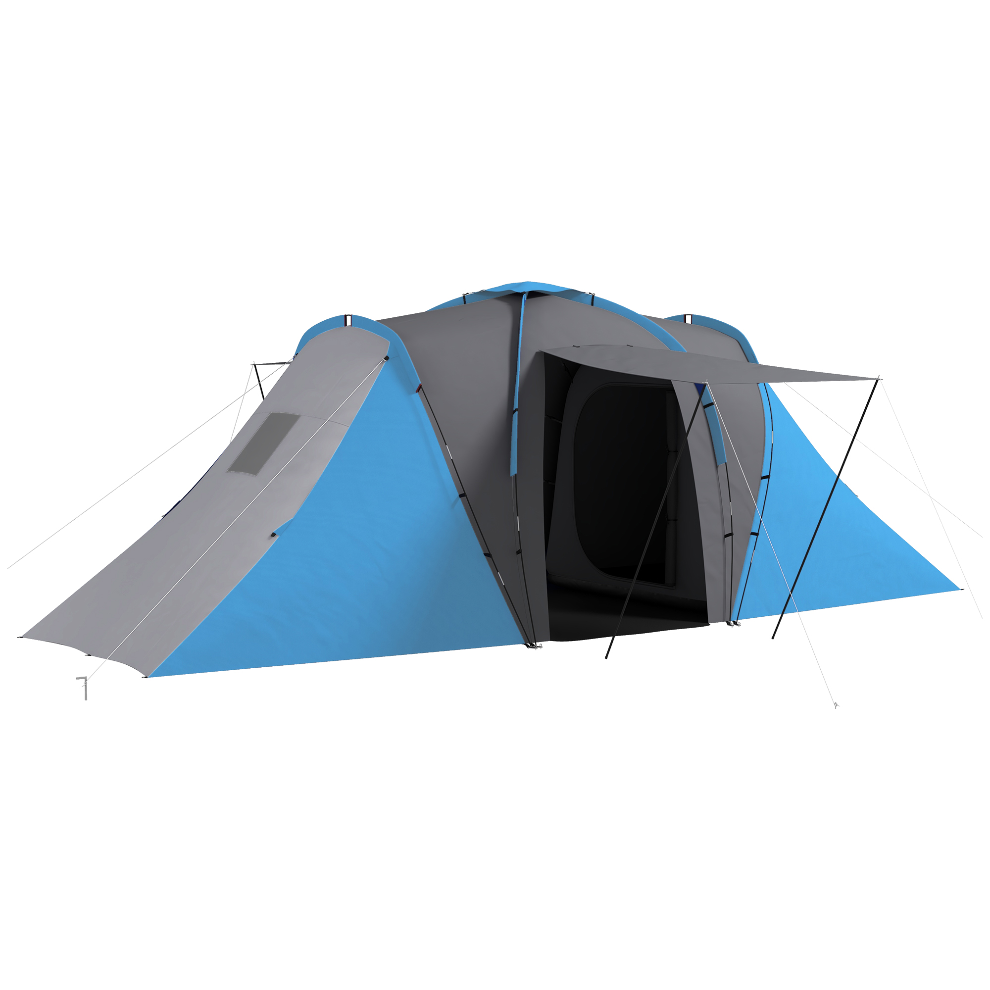 Outsunny 4-6 Man Camping Tent Outsunny 4-6 Man Camping Tent
