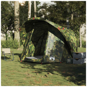 vidaXL 4-Person Fishing Tent Camouflage