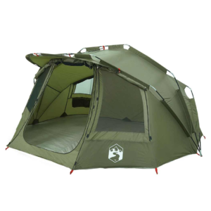 vidaXL 5-Person Fishing Tent Green
