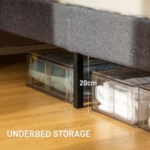 Homcom Double Bed Frame w/ Headboard