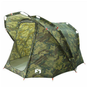 vidaXL 4-Person Fishing Tent Camouflage