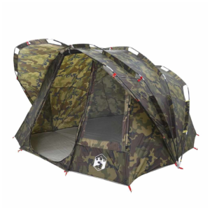 vidaXL 5-Person Fishing Tent Camouflage