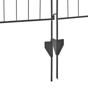 Outsunny Decorative Fence 4 Panels 44in x 12ft