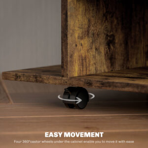 Homcom TV Cabinet Stand w/ Shelves