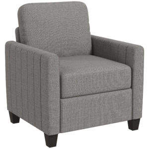 Homcom Accent Chair w/ Spring Cushion