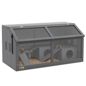 PawHut Wooden Hamster Cage