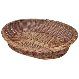 vidaXL Willow Dog Basket 90cm