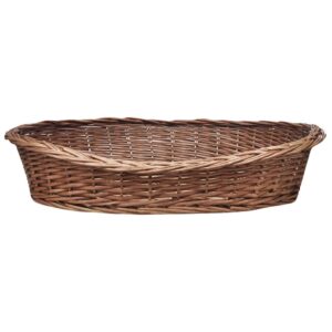 vidaXL Willow Dog Basket 90cm