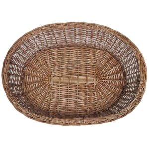 vidaXL Willow Dog Basket 90cm