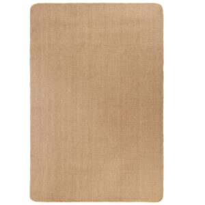 vidaXL Area Rug Jute w/ Latex Backing