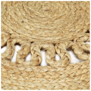 vidaXL Handmade Rug Braided Jute