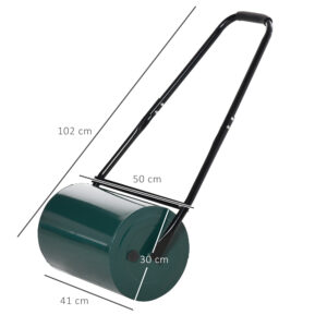 Outsunny 30cm Metal Lawn Roller