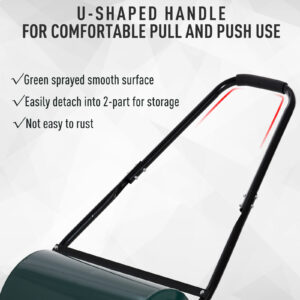 Outsunny 30cm Metal Lawn Roller