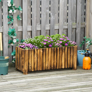 Outsunny Fir Planter 100Lx 40Wx40Hcm