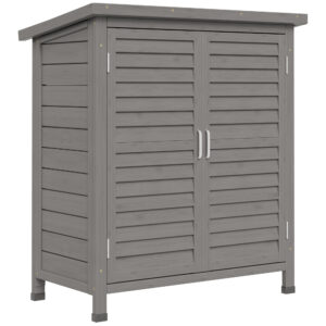 Outsunny Garden Shed Wooden 2 Door