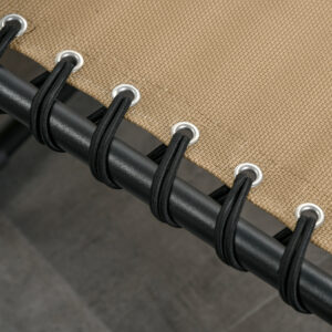 Outsunny Sun Lounger Adjustable Backrest