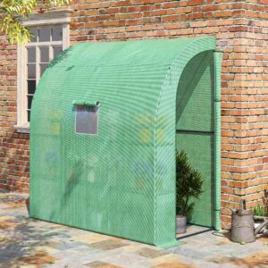 Outsunny Walk-In Lean to Greenhouse