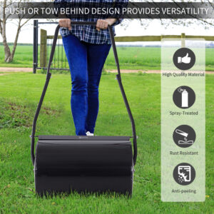 Durhand Lawn Roller 38L Steel Push