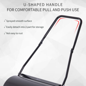 Durhand Lawn Roller 38L Steel Push