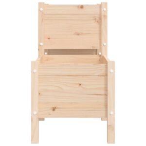 vidaXL Planter Solid Pine Wood