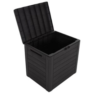 vidaXL Garden Storage Box Brown