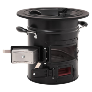 vidaXL Camping Wood Stove 50x33.5x30.5cm