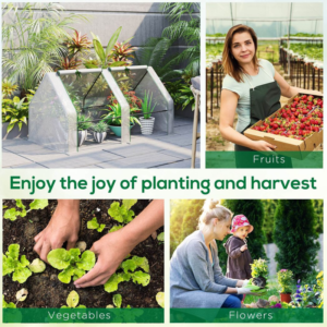 Outsunny Small Greenhouse Poly tunnel