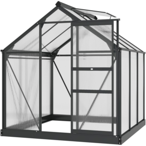 Outsunny Walk-In Greenhouse 6x6ft