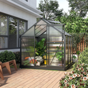 Outsunny Walk-In Greenhouse 6x6ft