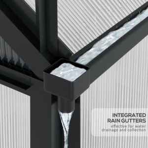 Outsunny Walk-In Greenhouse 6x6ft