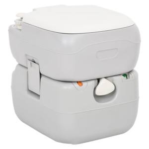 vidaXL Portable Camping Toilet & Handwash Stand